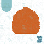 Turkey with plaque cookie cutter stl files for 3d printing with matching printable png images for Eddie edible printers